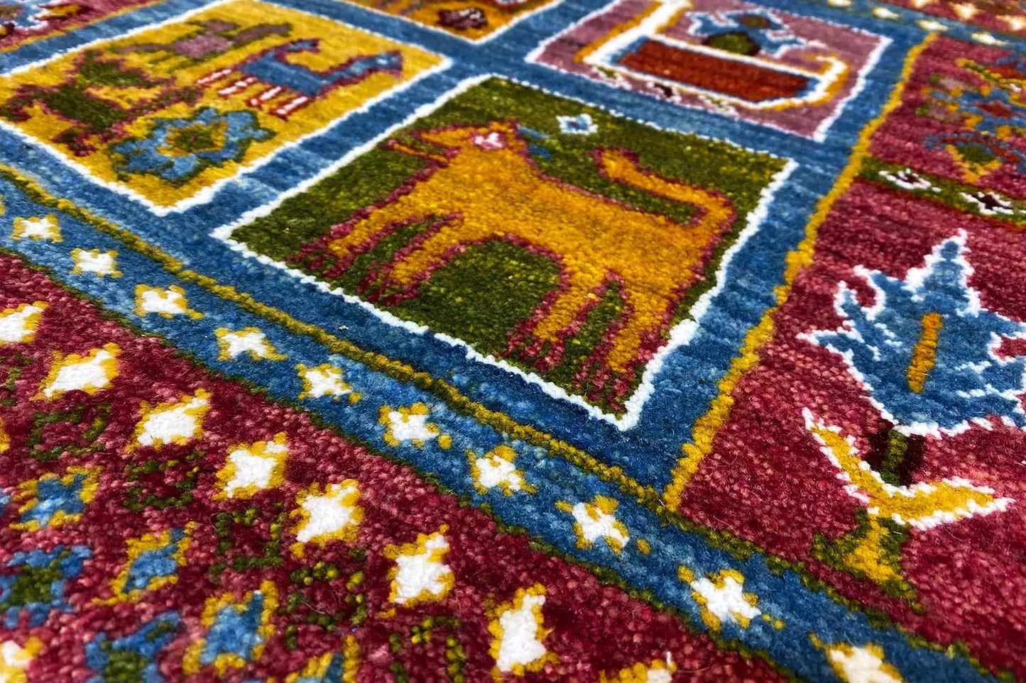 Gabbeh Lori - (63x52cm) - German Carpet Shop