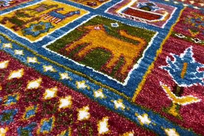 Gabbeh Lori - (63x52cm) - German Carpet Shop