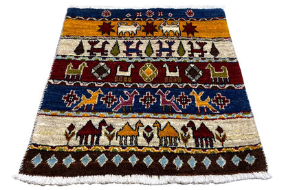 Gabbeh Lori - (60x58cm) - German Carpet Shop
