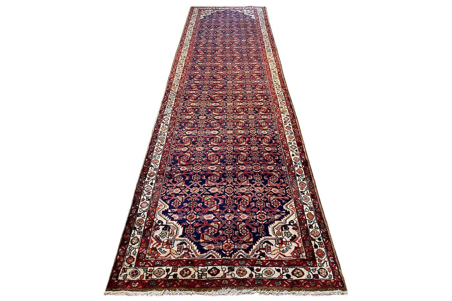 Hamadan - Läufer (408x120 cm) - German Carpet Shop