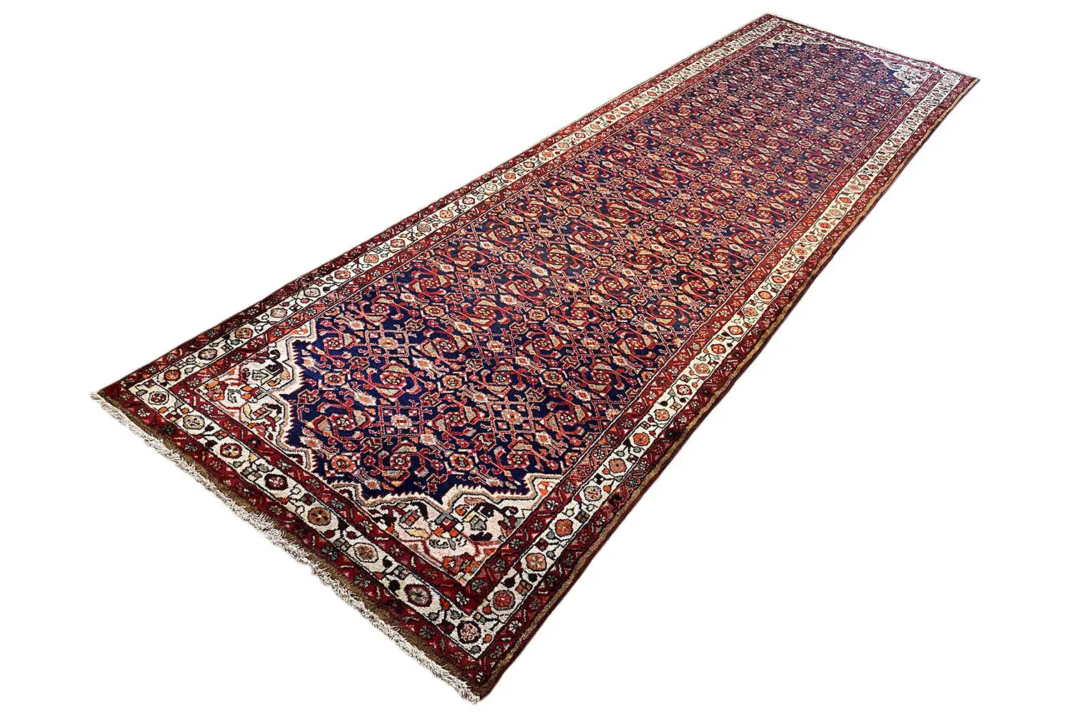 Hamadan - Läufer (408x120 cm) - German Carpet Shop