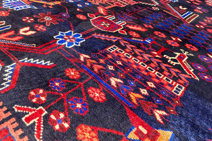 Hamadan Läufer - 8968693 (394x114cm) - German Carpet Shop