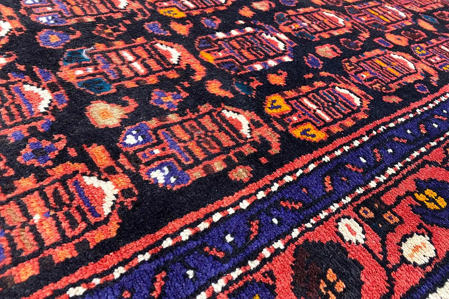 Hamadan - Läufer (404x123 cm) - German Carpet Shop