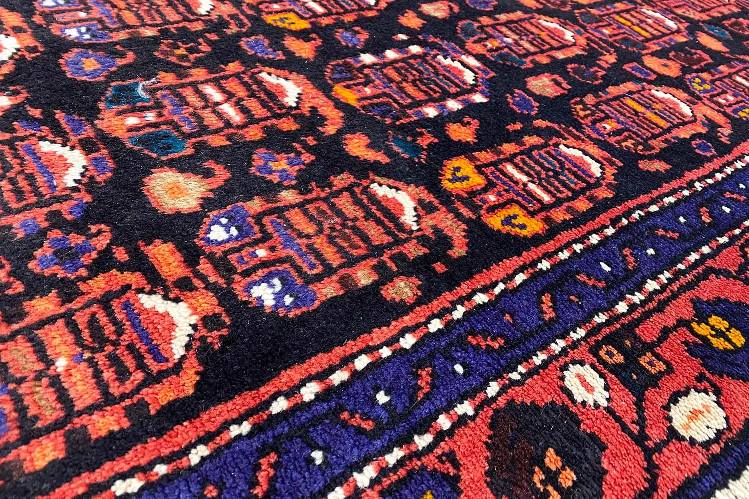 Hamadan - Läufer (404x123 cm) - German Carpet Shop