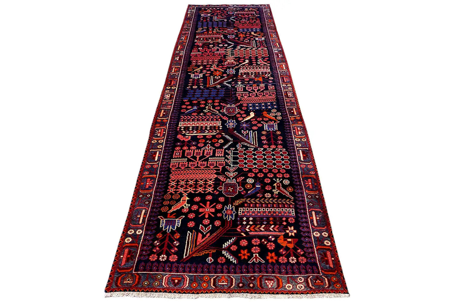 Hamadan - Läufer (379x112 cm) - German Carpet Shop