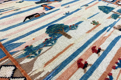  Kilim Qashqai  - 605610 (206x152 cm) - Premium Kelim from German Carpet Shop - Just €430! Shop now at German Carpet Shop