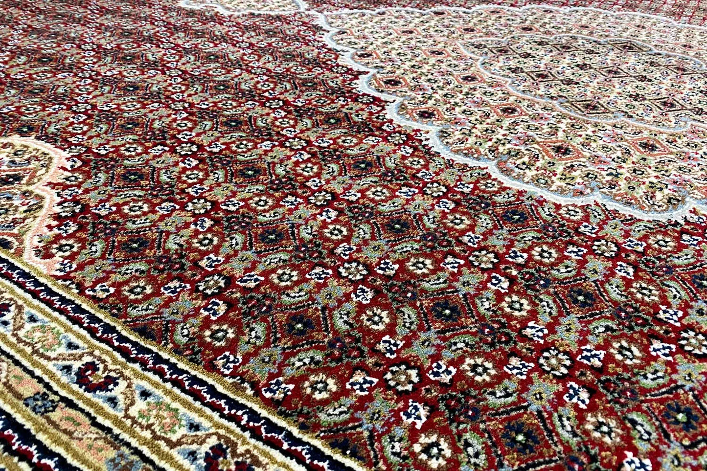 Indo Täbriz Teppich - (278x184cm) - German Carpet Shop