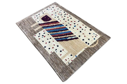 Löwen Gabbeh (121x83 cm) - German Carpet Shop