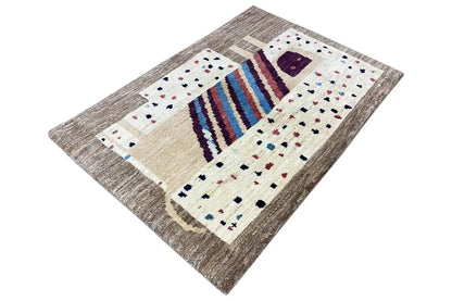 Löwen Gabbeh (121x83 cm) - German Carpet Shop