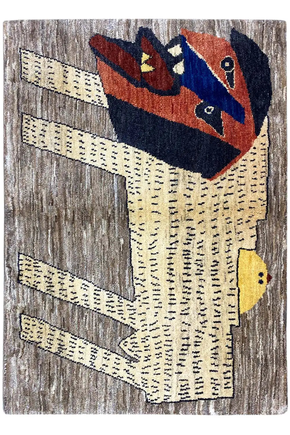 Löwen Gabbeh (118x80 cm) - German Carpet Shop