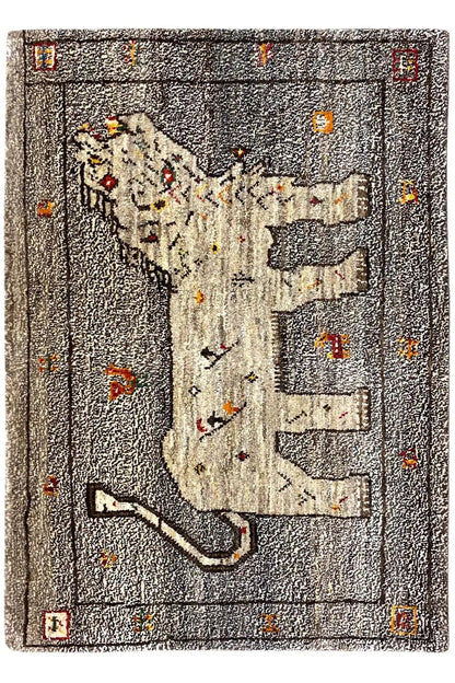 Löwen Gabbeh (95x67 cm) - German Carpet Shop