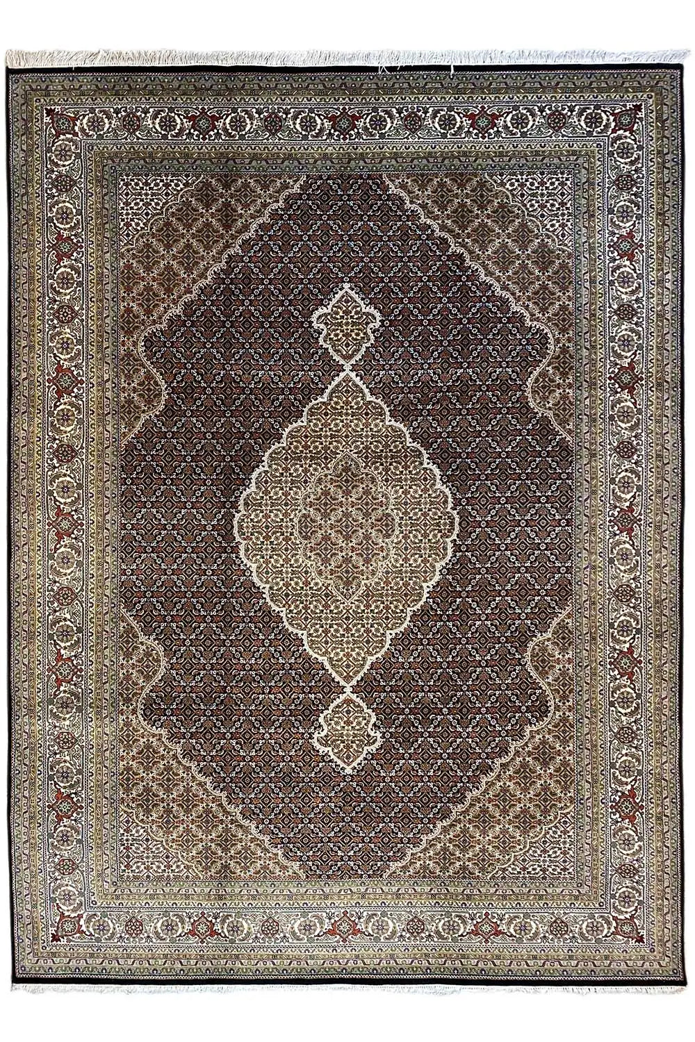 Indo Täbriz Teppich (242x353cm) - German Carpet Shop