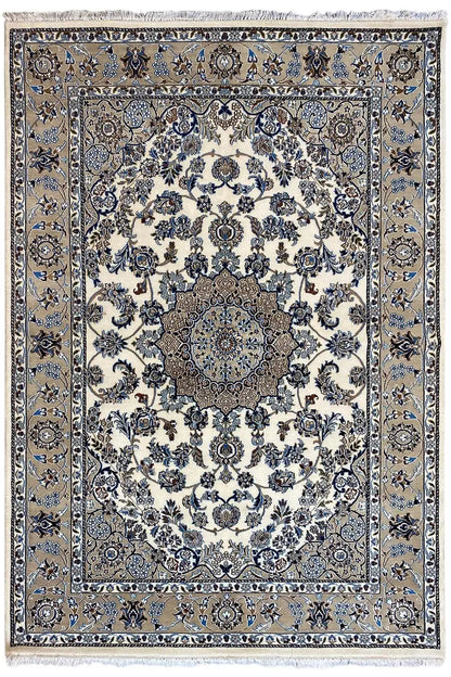 Indo Nain Teppich - Beige (237x170 cm) - German Carpet Shop