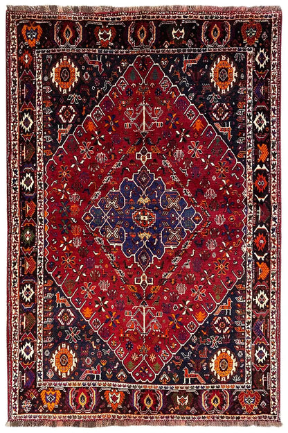Shiraz Qashqai (215x145cm) - German Carpet Shop