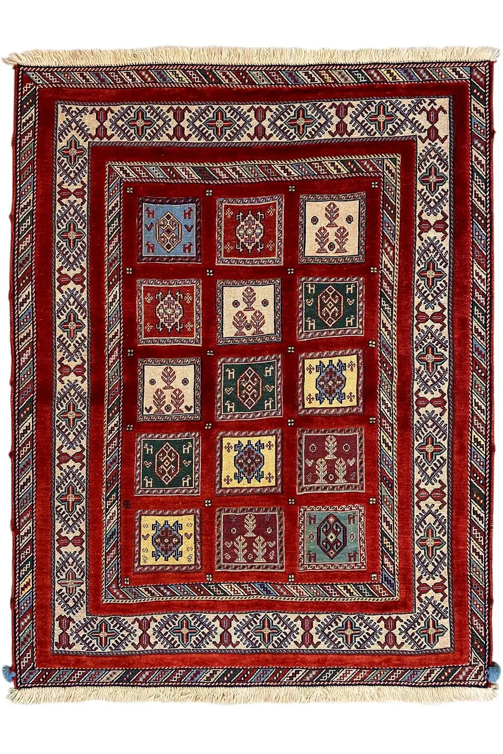 Soumakh - 503193 (143x106 cm) - German Carpet Shop