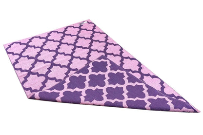 Moderner Kelim - Samak 03 Violet - German Carpet Shop