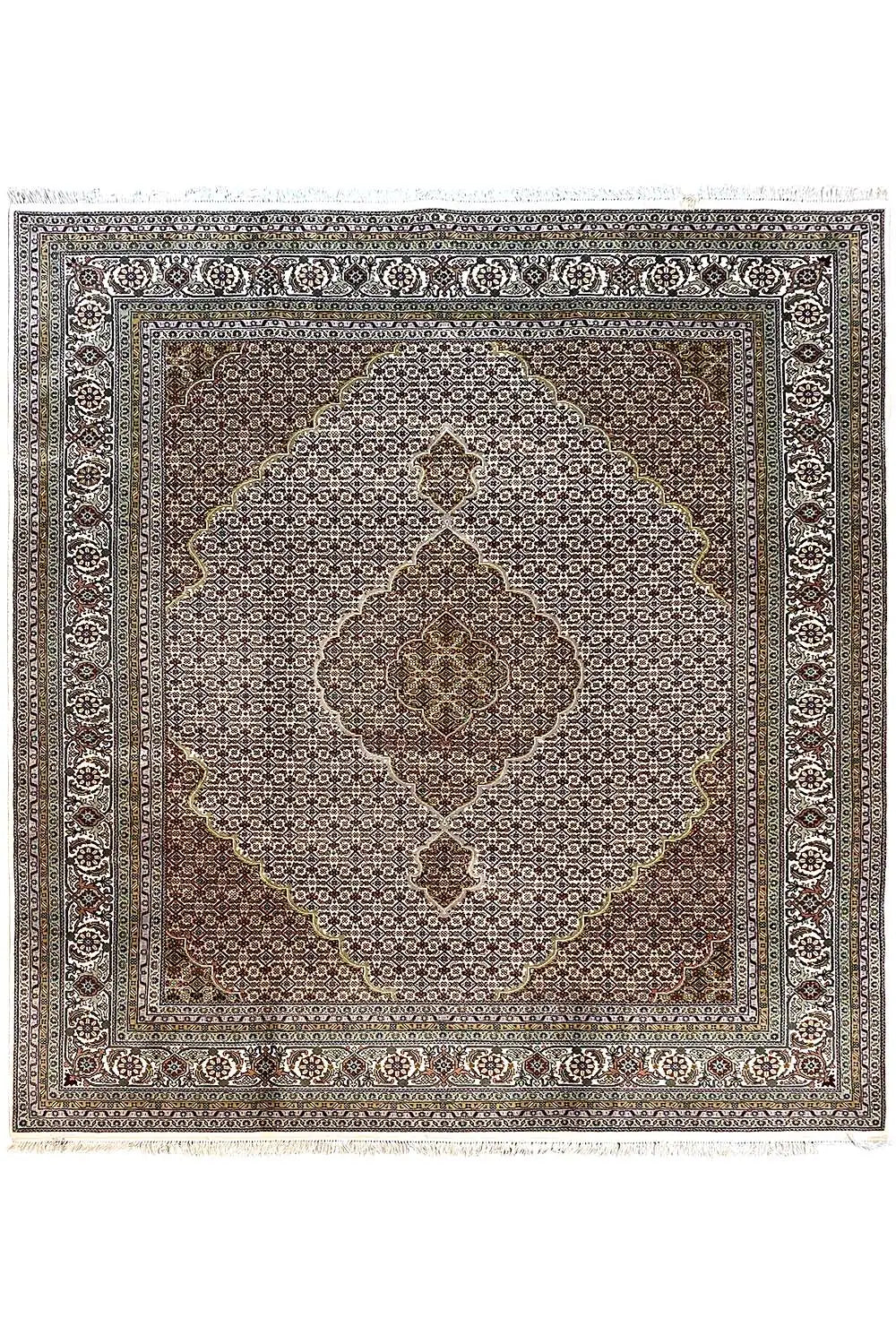 Indo Täbriz Teppich - (309x242cm) - German Carpet Shop