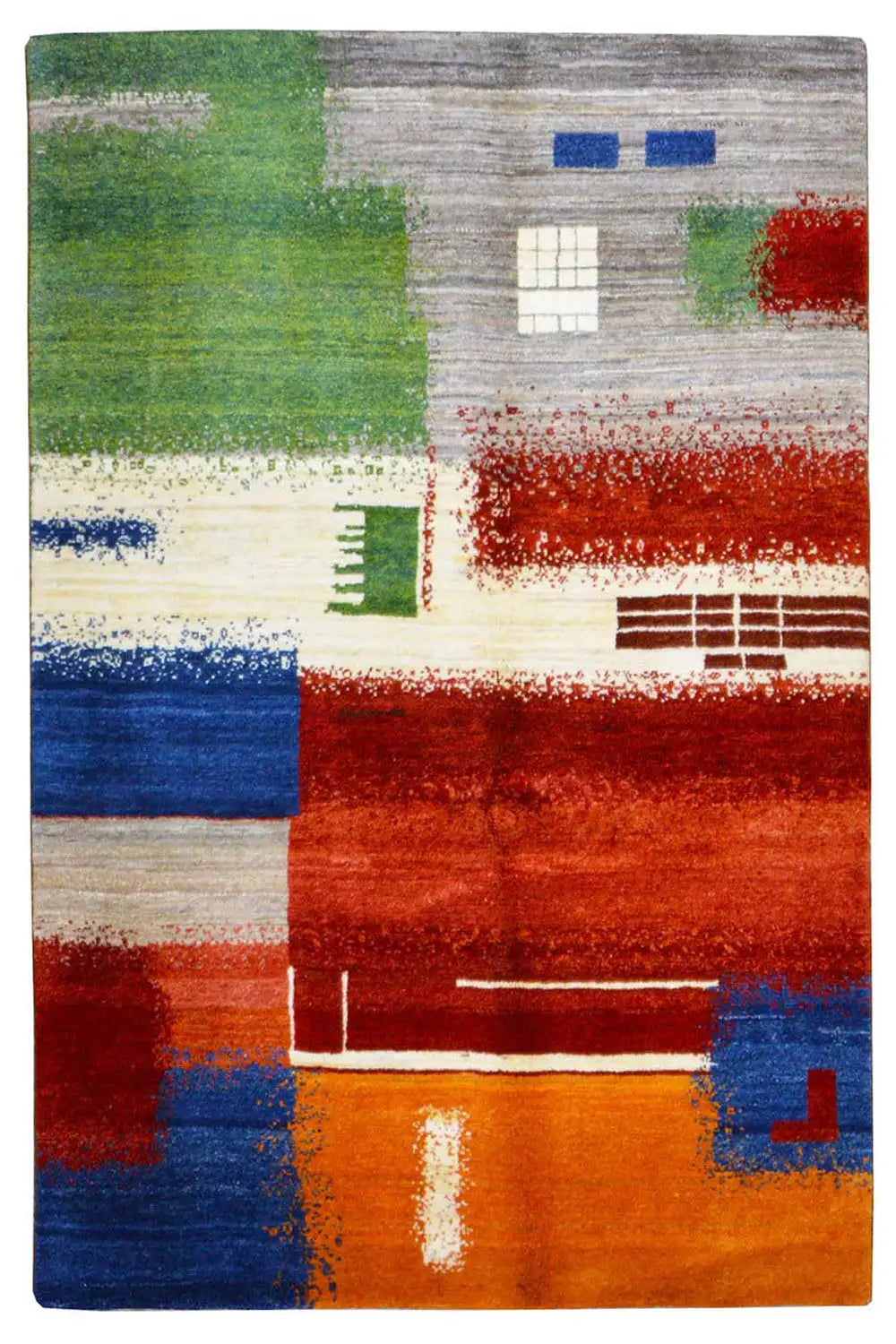  Gabbeh - (198x150 cm) - Premium Gabbeh from German Carpet Shop - Just €1199! Shop now at German Carpet Shop