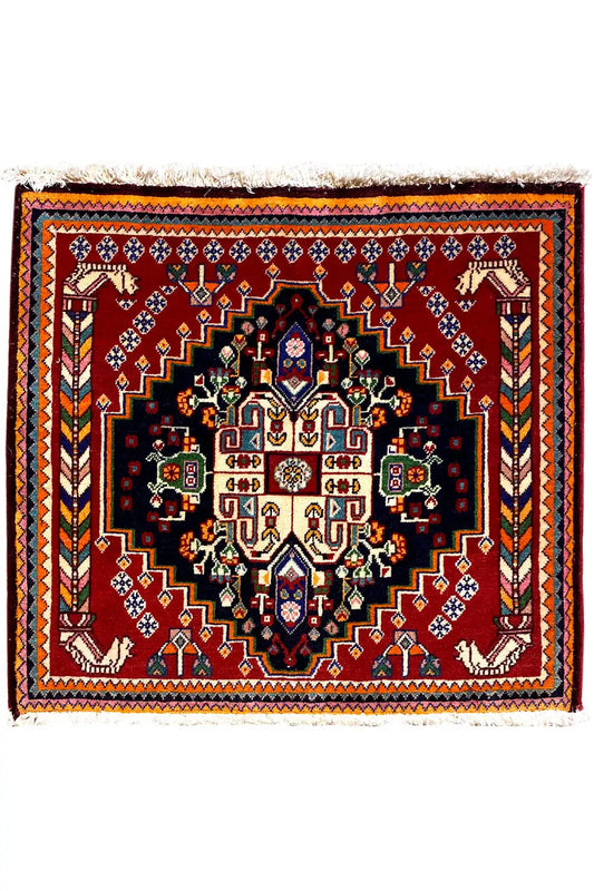 Poschti - Qashqai 8968740 (65x61 cm) - German Carpet Shop