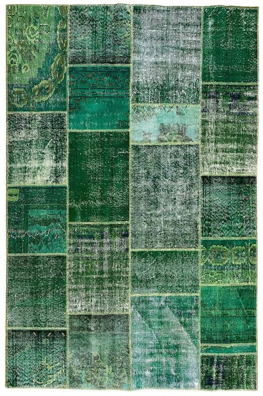 Patchwork Teppiche - 552 (257x179 cm) - German Carpet Shop