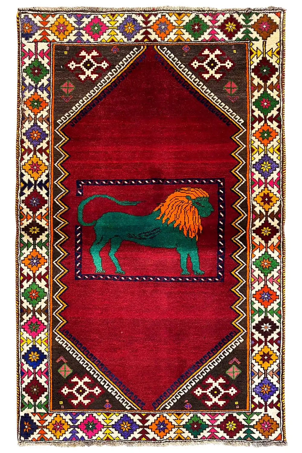 Löwen Gabbeh - 8968639 (157x98 cm) - German Carpet Shop