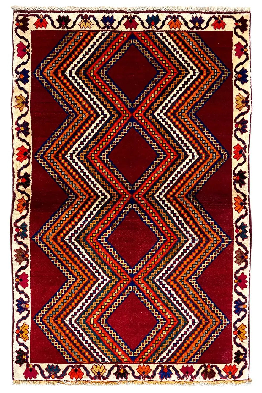 Gabbeh - Striped (151x102 cm) - German Carpet Shop