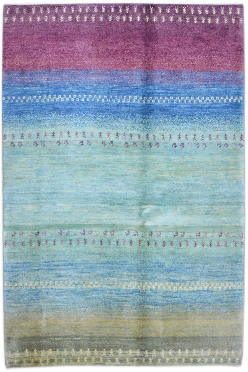  Gabbeh - (200x148 cm) - Premium Gabbeh from German Carpet Shop - Just €990! Shop now at German Carpet Shop