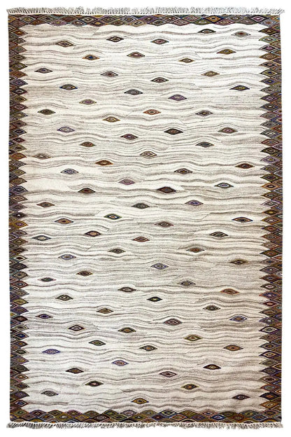 Moderne Kelim - Dhurrie - (160x230 cm) - German Carpet Shop