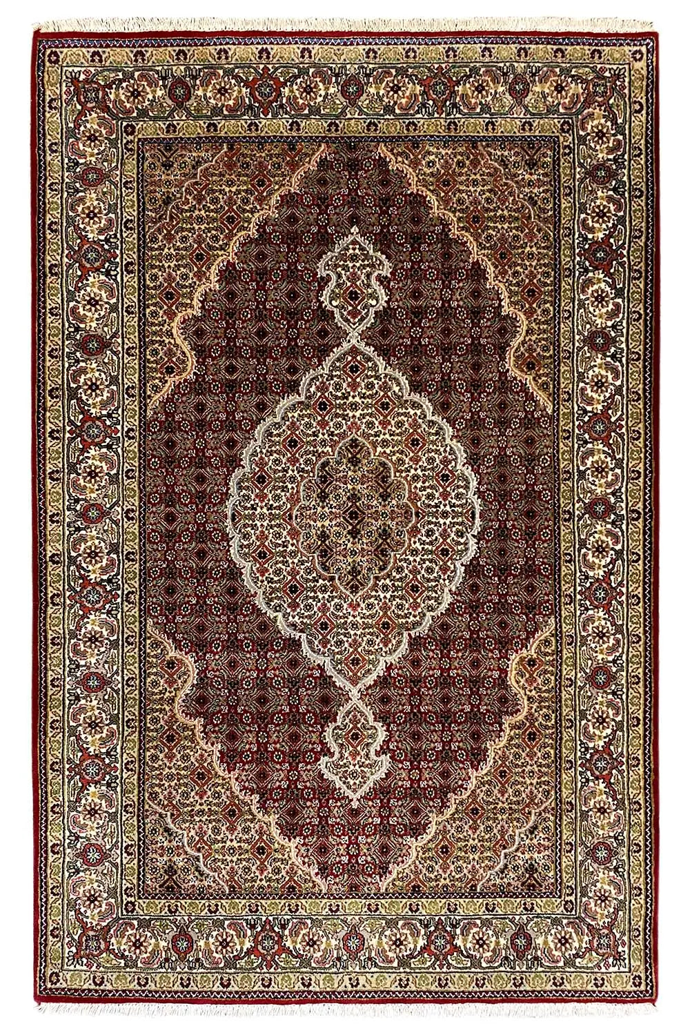 Indo Täbriz Teppich - (185x124cm) - German Carpet Shop