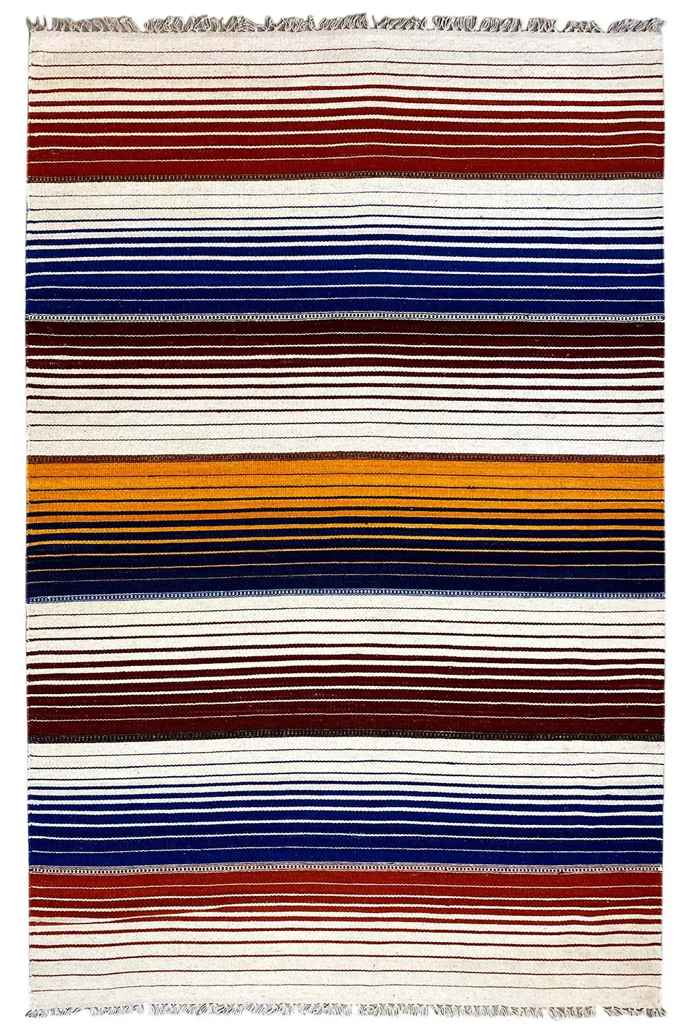 Moderne Kelim - Dhurrie - (213x138 cm) - German Carpet Shop