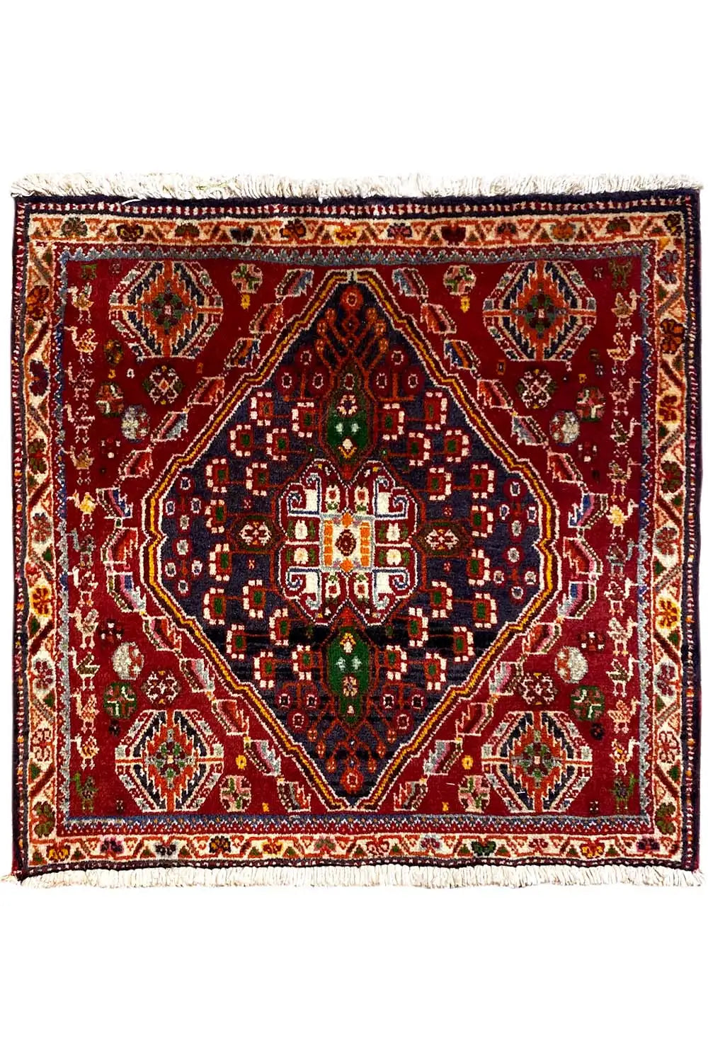 Poshti - Qashqai (64x62cm) - German Carpet Shop