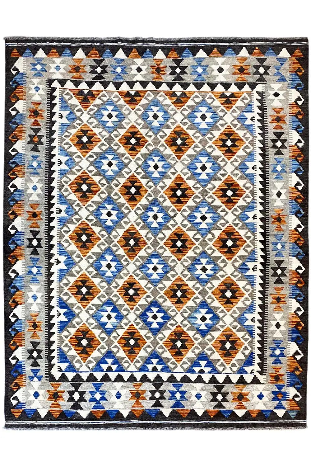 Kelim Afghan - (200x145cm) - German Carpet Shop