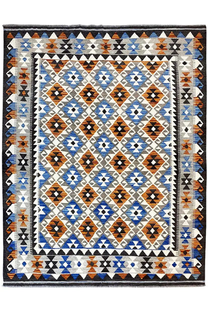 Kelim Afghan - (200x145cm) - German Carpet Shop