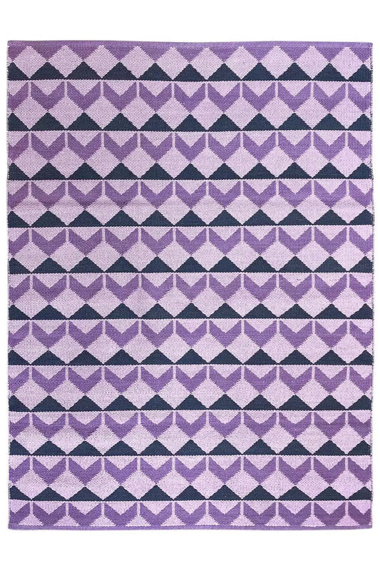 Moderner Kelim - Samak 05 Violet - German Carpet Shop