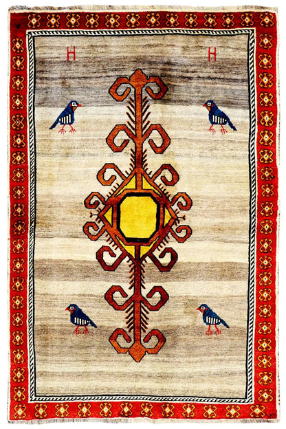 Löwen Gabbeh - 8974947 (218x144cm) - German Carpet Shop
