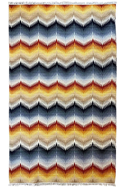 Moderne Kelim - Dhurrie - (160x230 cm) - German Carpet Shop