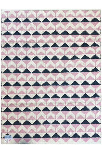 Moderne Kelim - Samak 05 Pink - German Carpet Shop