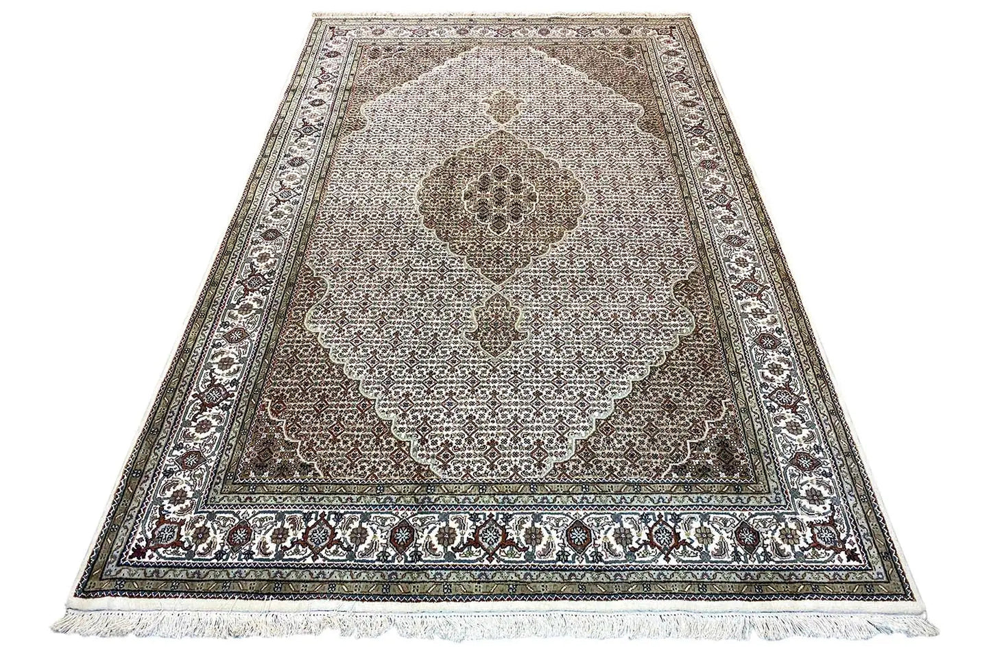 Indo Täbriz Teppich - (294x197cm) - German Carpet Shop