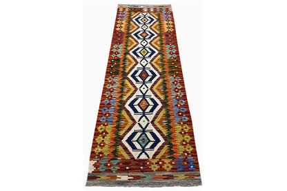 Kelim Afghan Läufer - (197x57cm) - German Carpet Shop