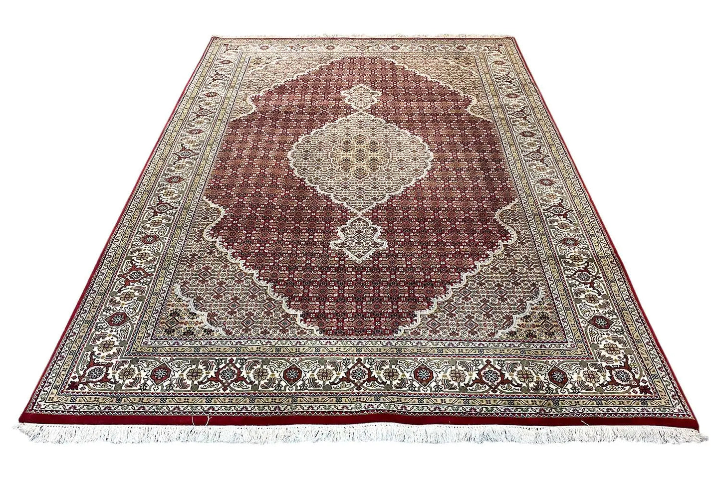Indo Täbriz Teppich - (293x202cm) - German Carpet Shop