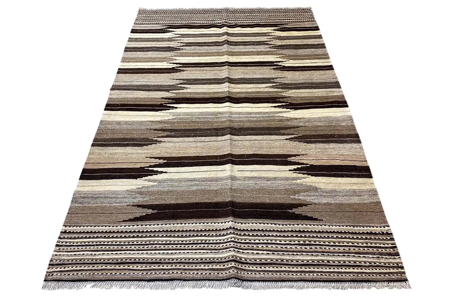 Kilim Qashqai (217x144cm) - German Carpet Shop