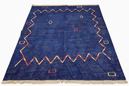 Kilim Qashqai - (143x124cm) - German Carpet Shop