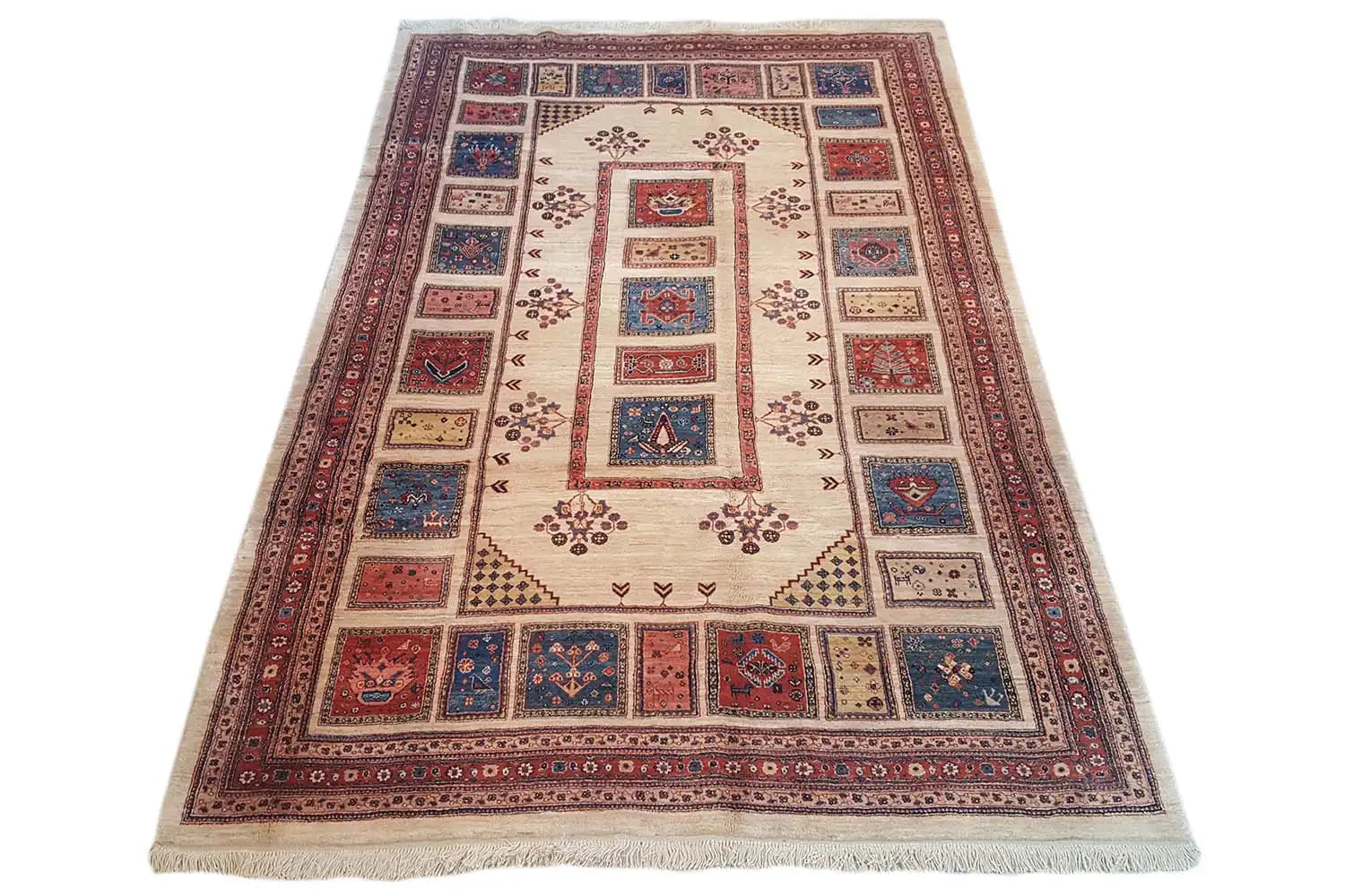 Qashqai Exklusiv 24044 - (289x193cm) - German Carpet Shop