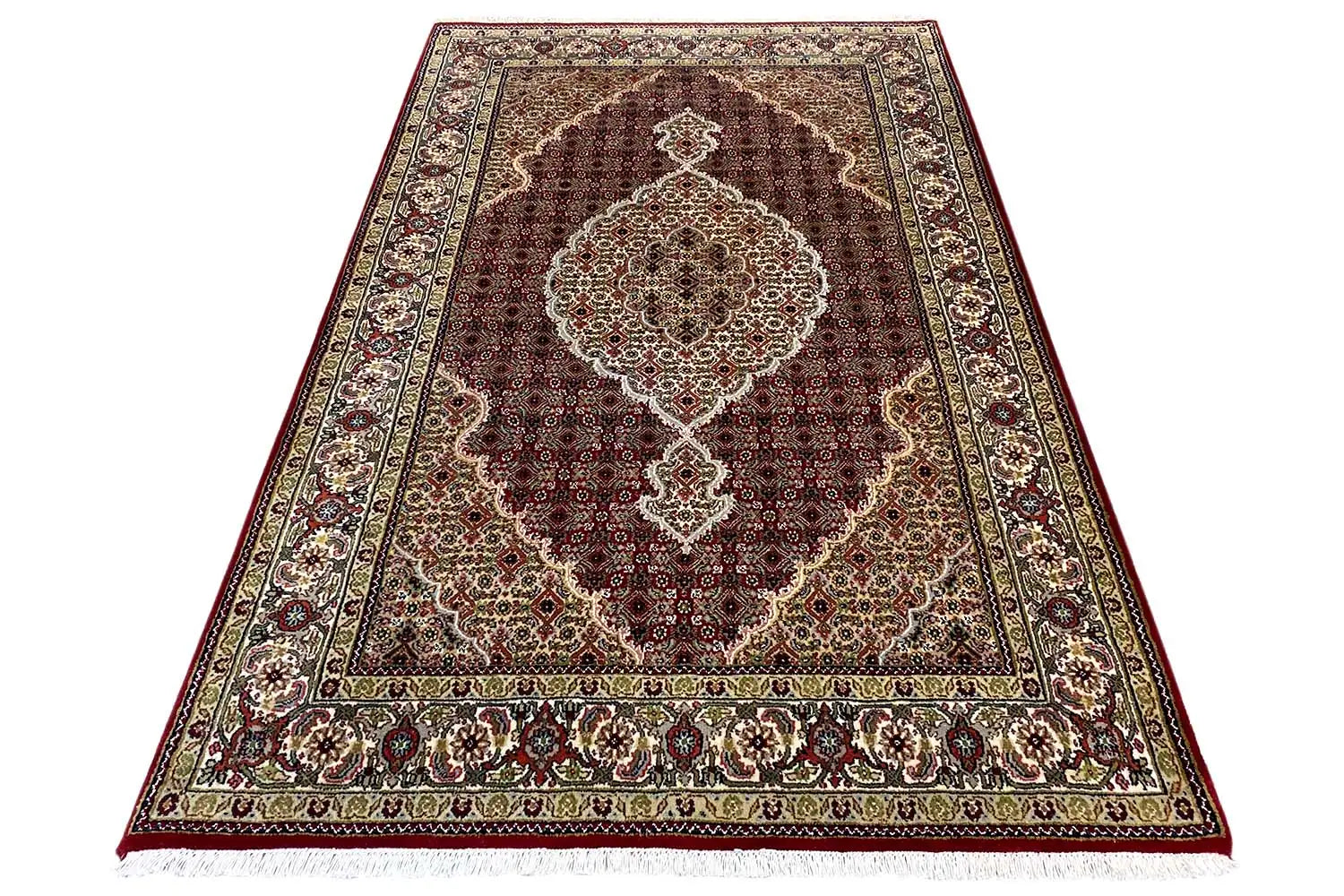 Indo Täbriz Teppich - (185x124cm) - German Carpet Shop