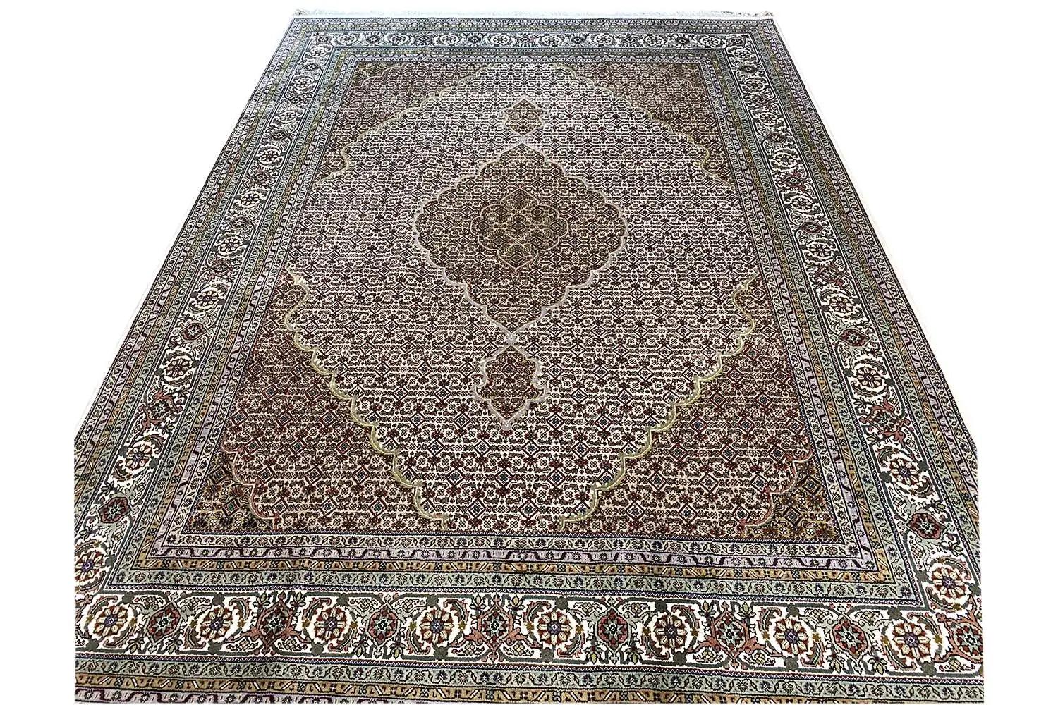 Indo Täbriz Teppich - (309x242cm) - German Carpet Shop