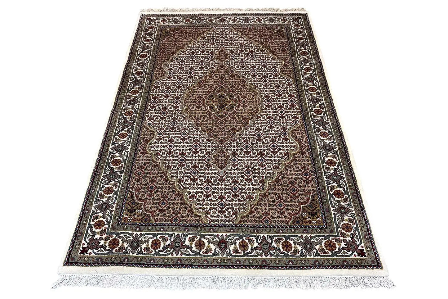 Indo Täbriz Teppich - (181x120cm) - German Carpet Shop