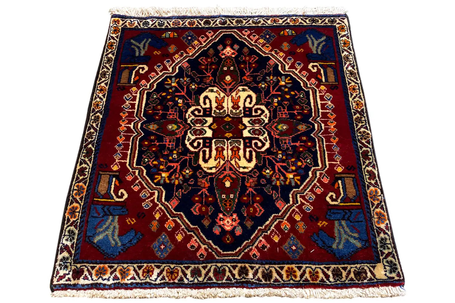 Poshti - Qashqai (64x60cm) - German Carpet Shop