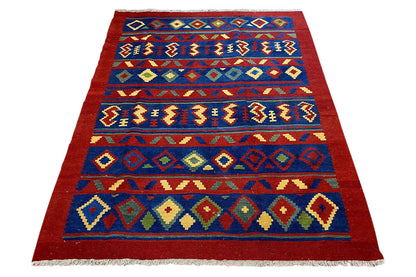 Kilim Qashqai - 802422 (235X170cm) - German Carpet Shop
