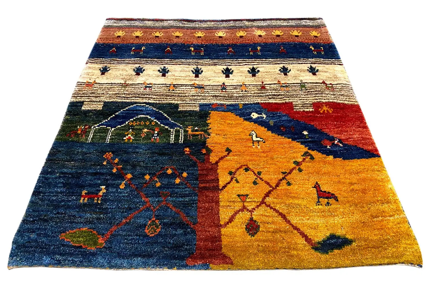 Gabbeh Lori (108x101cm) - German Carpet Shop