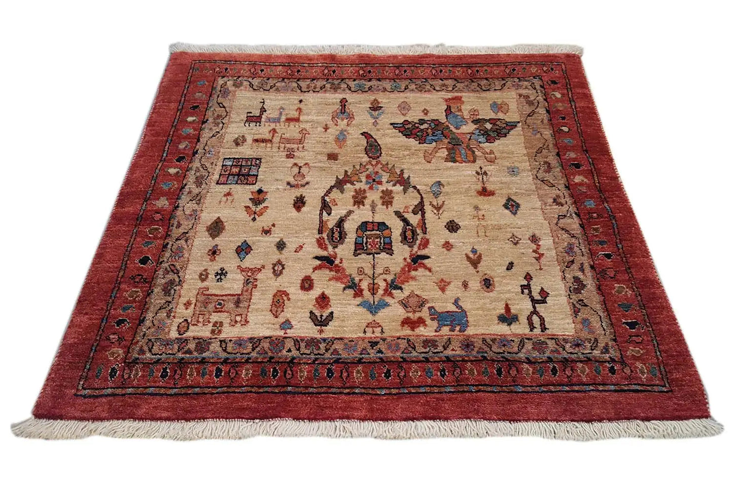 Qashqai Exklusiv (98x96cm) - German Carpet Shop